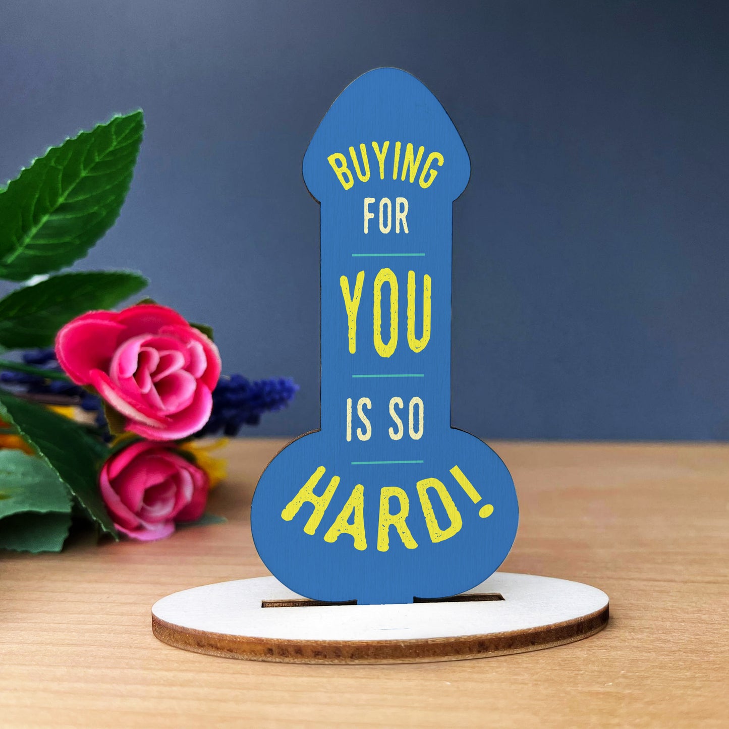 Funny Joke Birthday Gifts For Him Her Women Men Wood Plaque