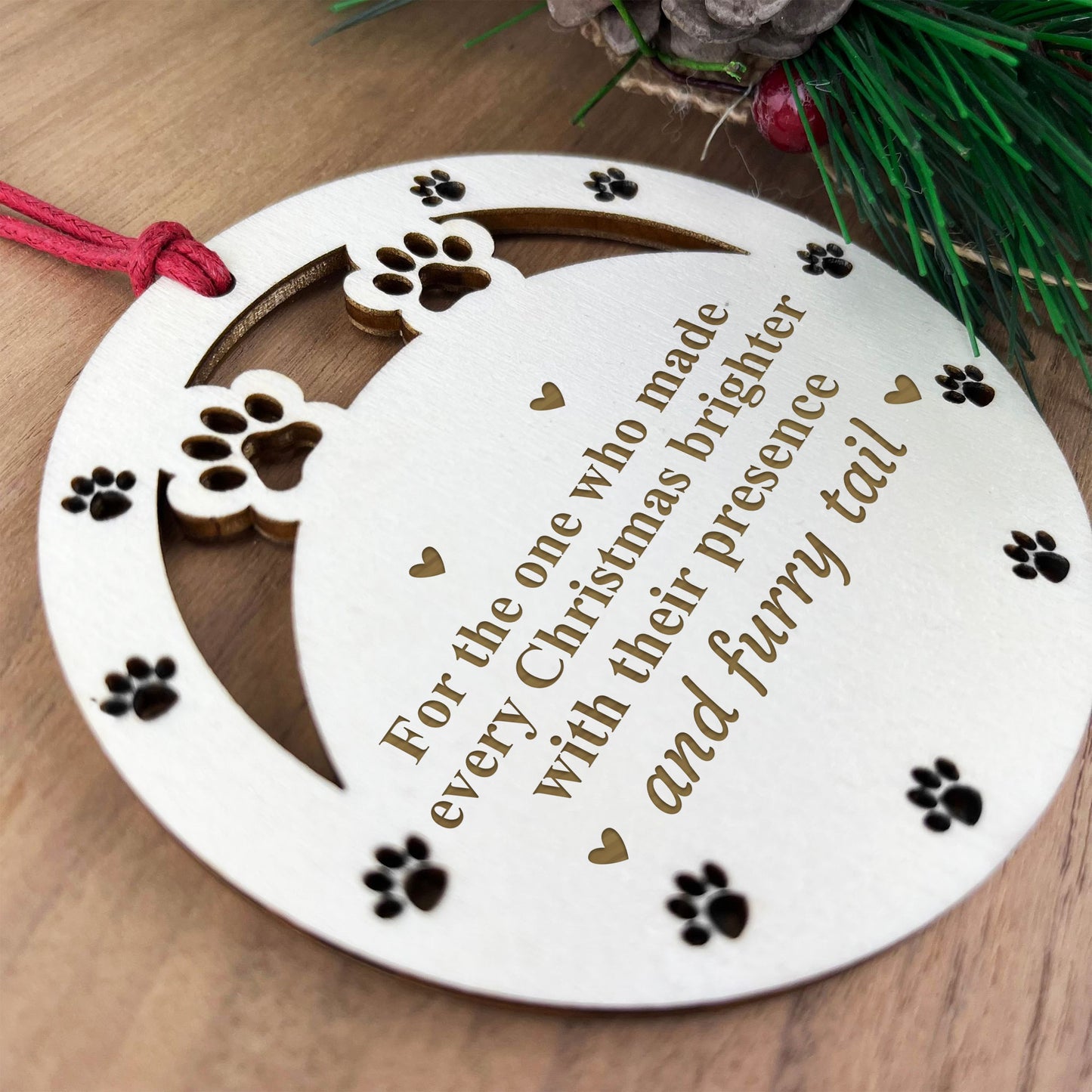 Dog Memorial Decoration For Christmas Pet Memorial Gift