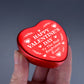Valentines Day Gift Red Metal Tin Best Boyfriend Emotional Gift