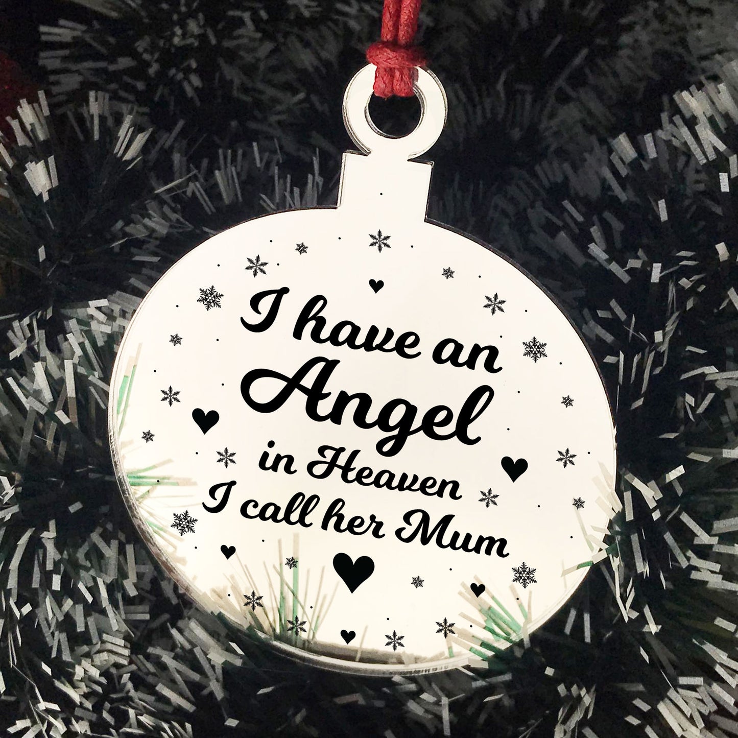 Beautiful Mum Memorial Christmas Tree Decoration Rememberance