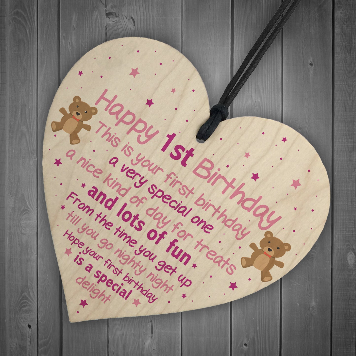 1st Birthday Gift For Daughter 1st Birthday Card 1st Birthday