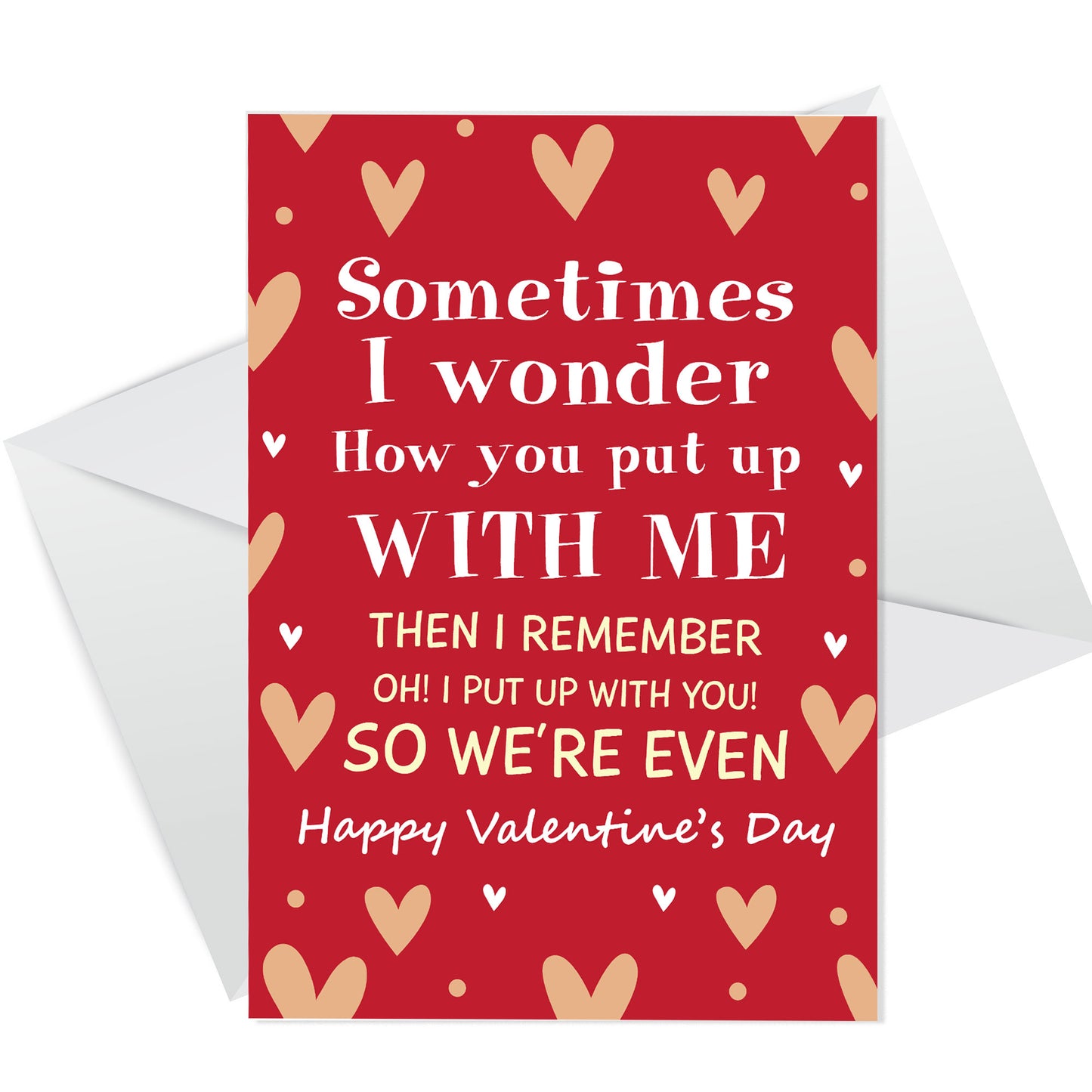 Funny Anniversary Valentines Day Birthday Card for Him Husband