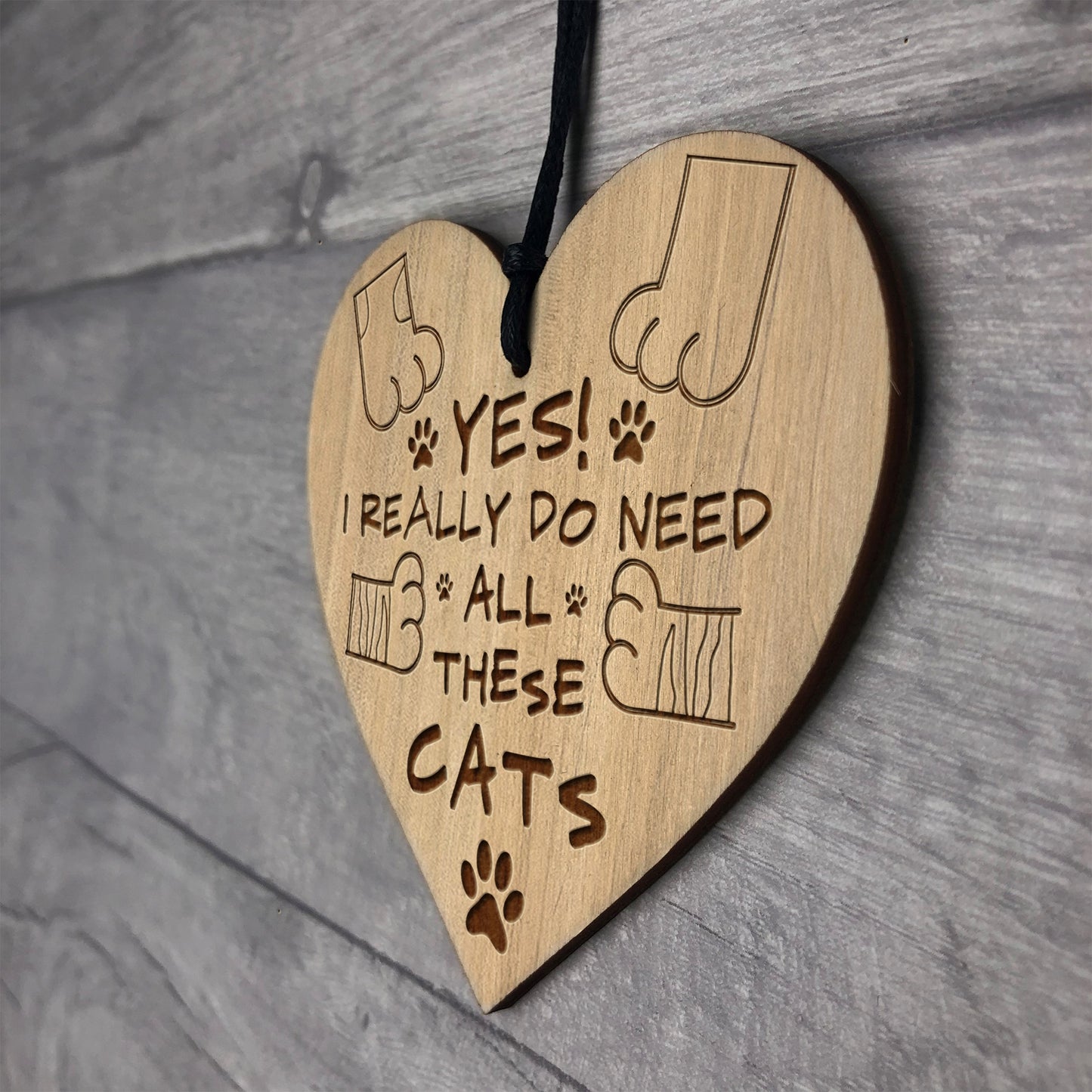 I REALLY DO NEED ALL THESE CATS Funny Cat Sign Cat Gifts