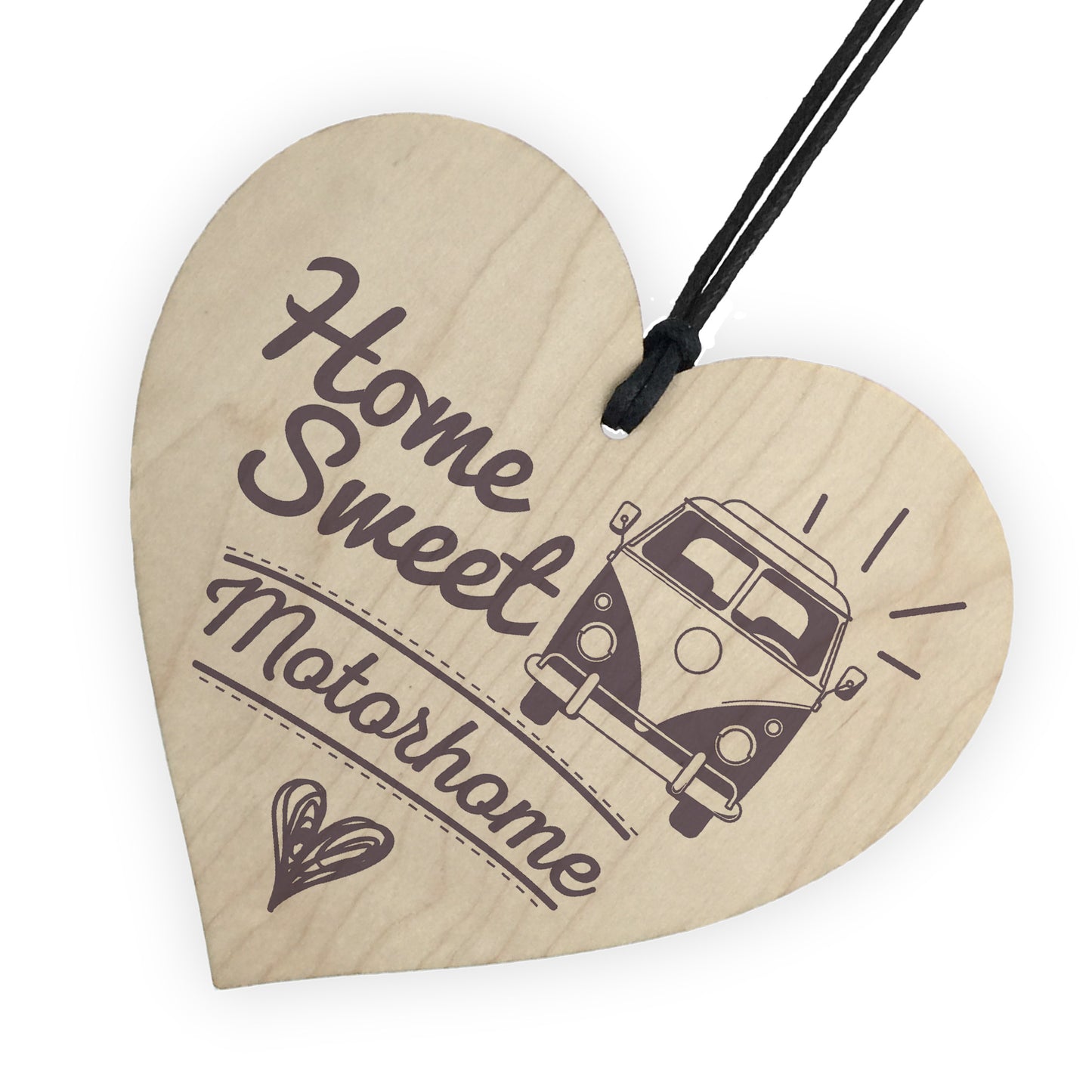Home Sweet Motorhome Caravan Friendship Plaque Novelty Chic