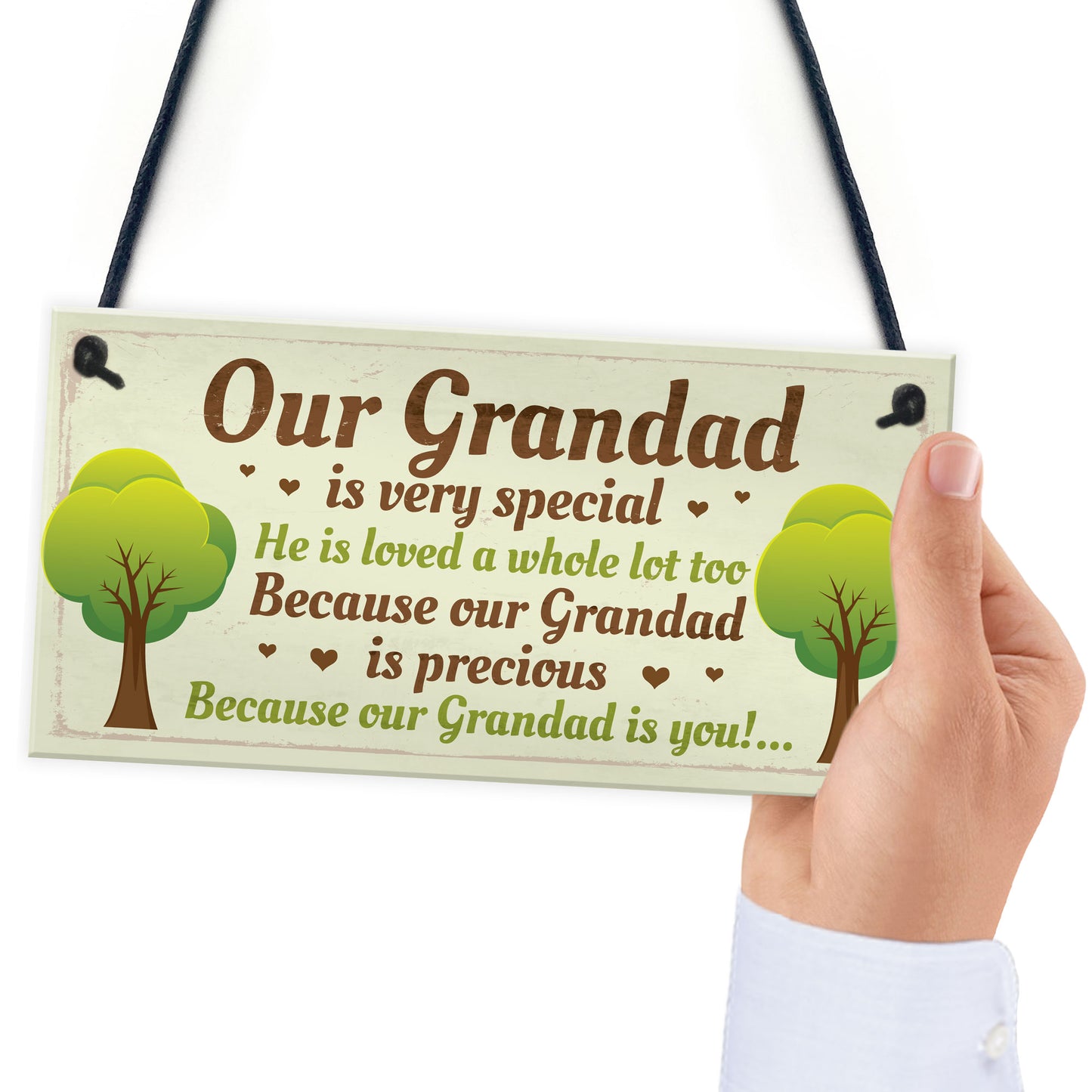 Grandad Gift Plaque Cute Gifts For Grandad From Grandchildren