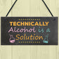 Funny Bar Signs PACK OF 3 Bundle Bar Accessories For Home Bar