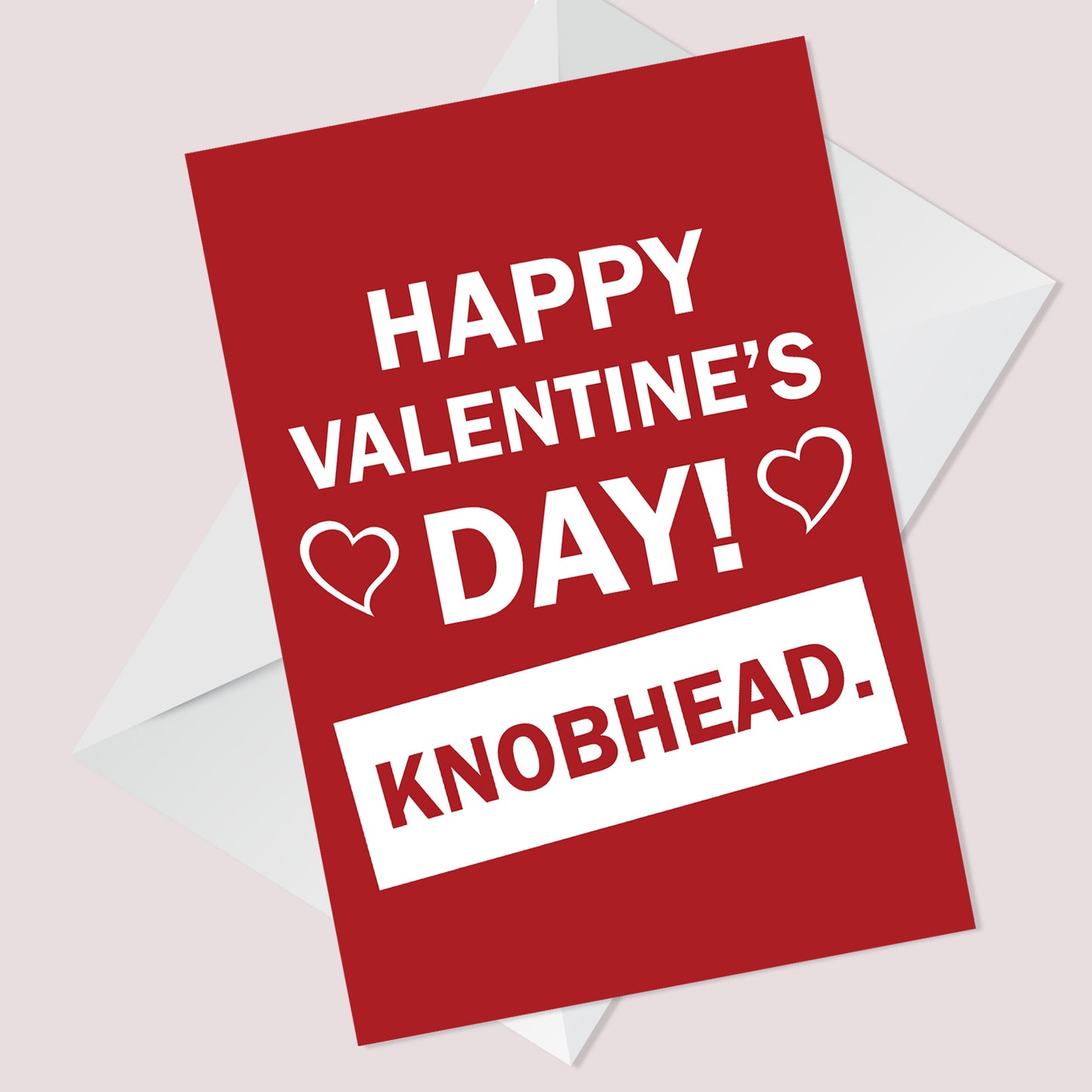 Rude Valentines Day Card For Boyfriend Husband Cheeky Humour