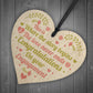 Congratulations On Your Engagement Wedding Gift Wood Heart Sign