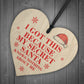 Secret Santa Gift Idea For Him Her Wood Heart Men Women