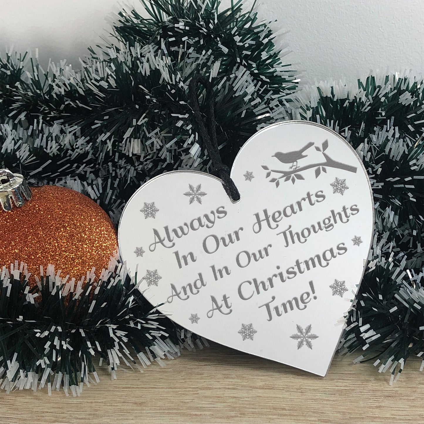 Always In Our Hearts ENGRAVED Memorial Gift Mum Dad Nan