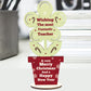 Christmas Gift For Teacher Wood Flower Thank You School Nursery