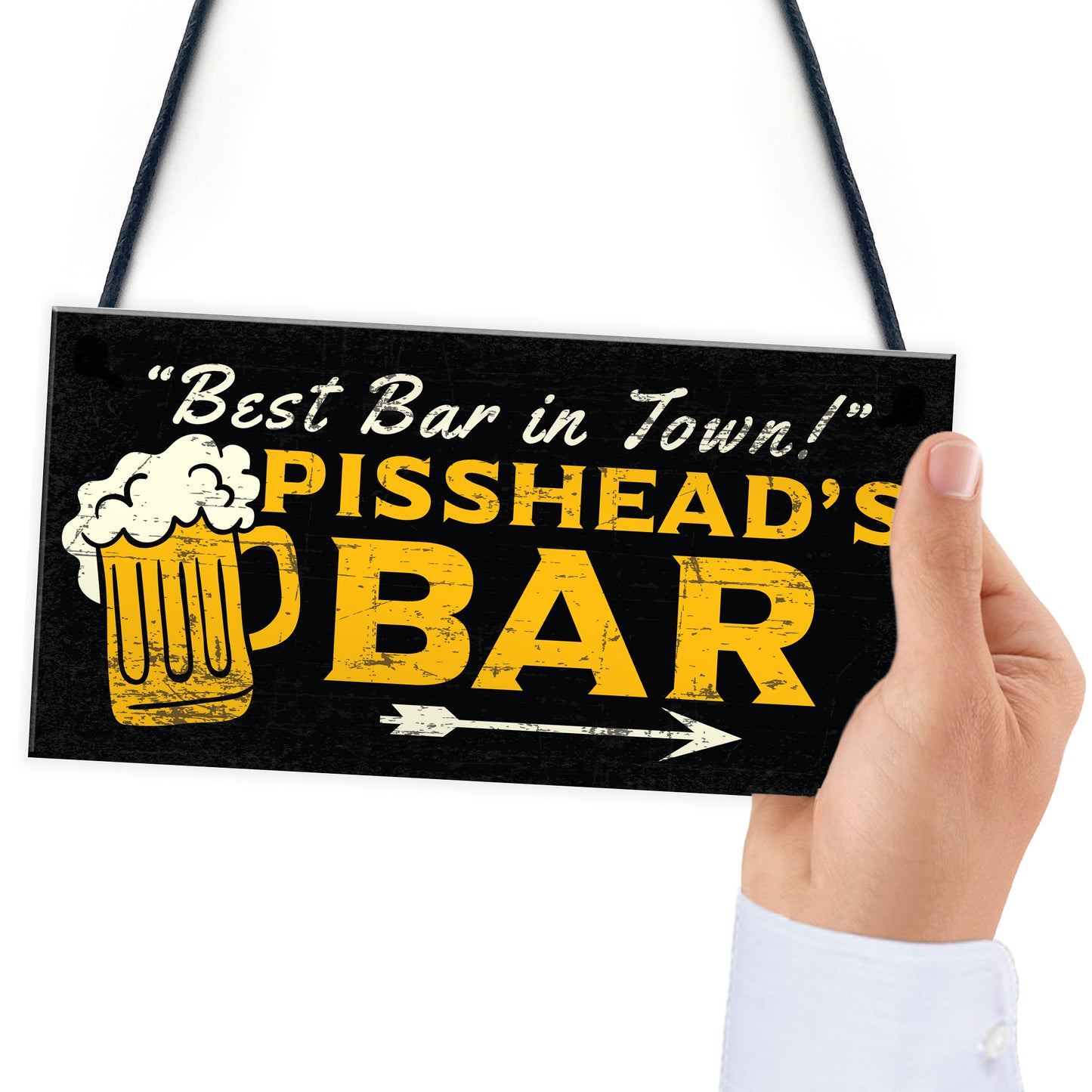 Home BAR Sign Funny Gin Beer Vodka Plaque Garden Shed Pub Sign