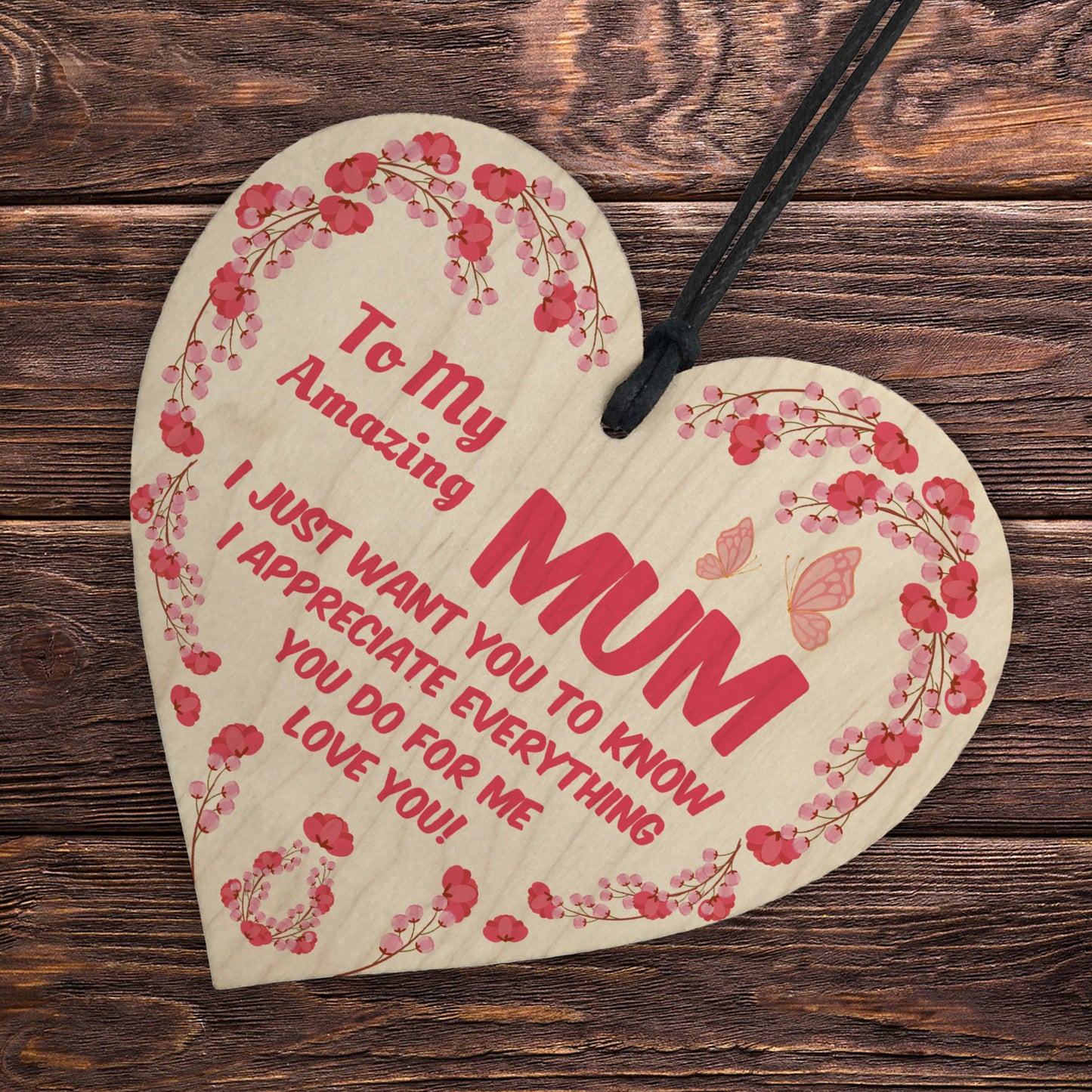 Mum Gifts From Son Daughter For Mothers Day Birthday Heart