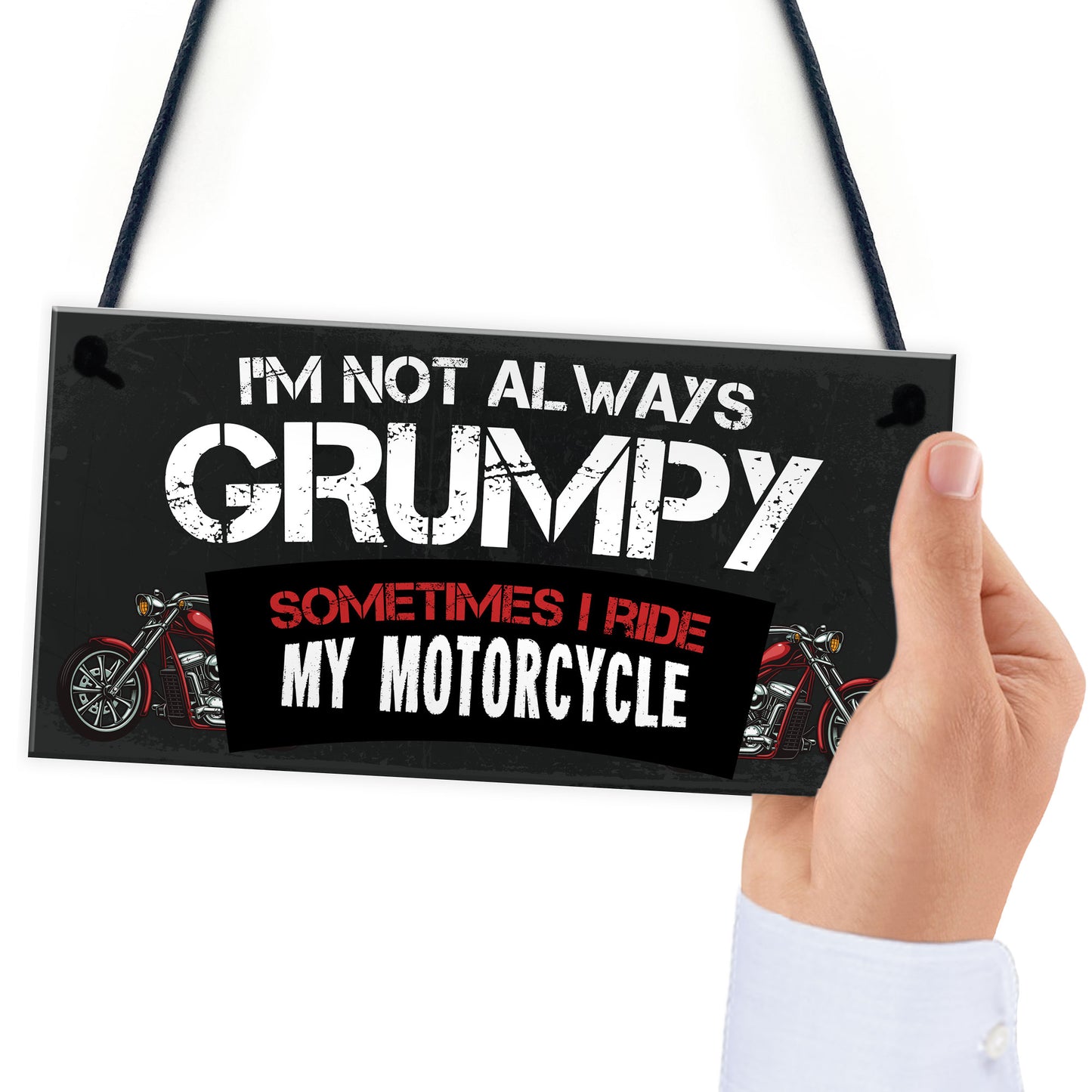 Funny Motorbike Plaque For Bikers Gift For Biker Enthusiast