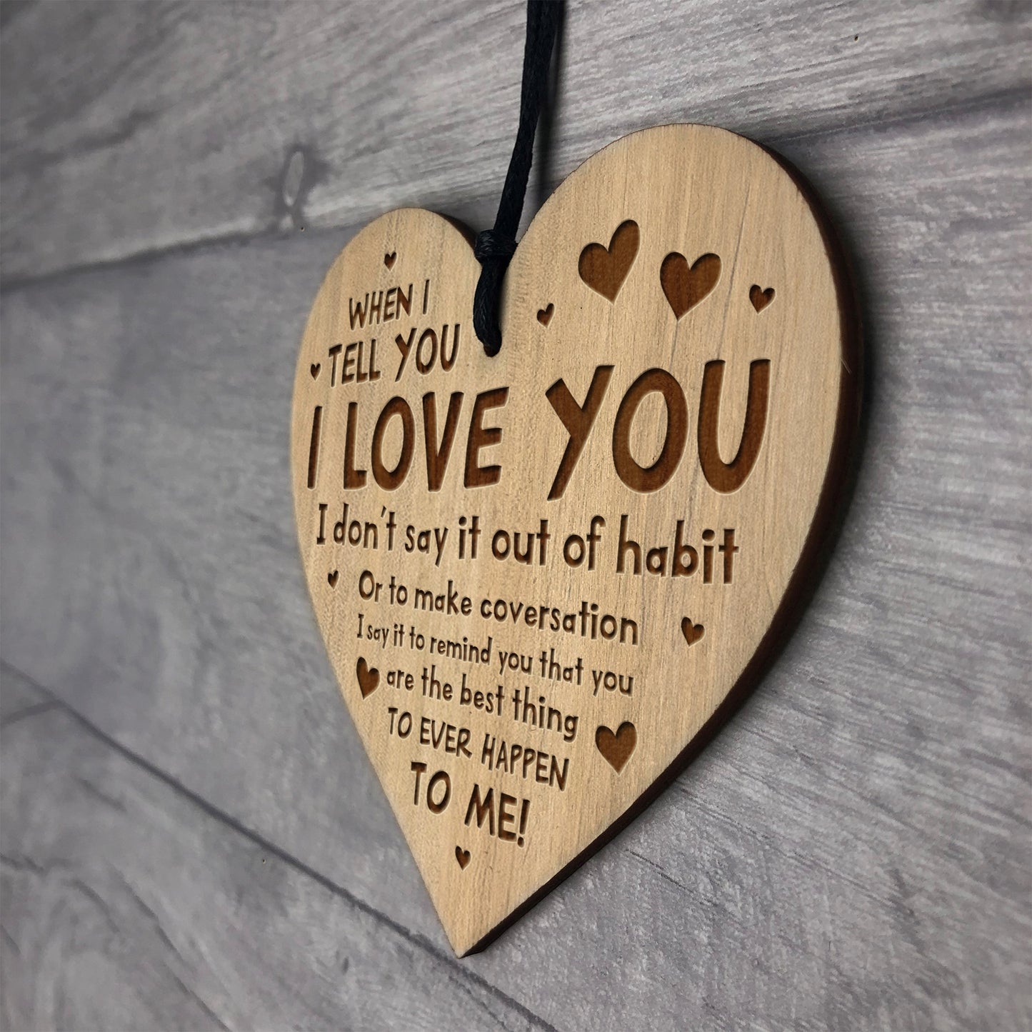 Boyfriend Gifts Girlfriend Gifts Engraved Heart Husband Wife