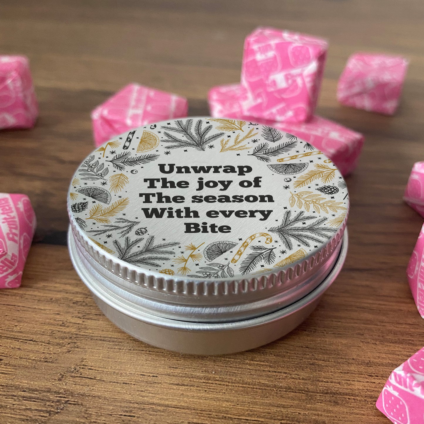 Christmas Sweet Tin Stocking Filler Gift For Son Daughter