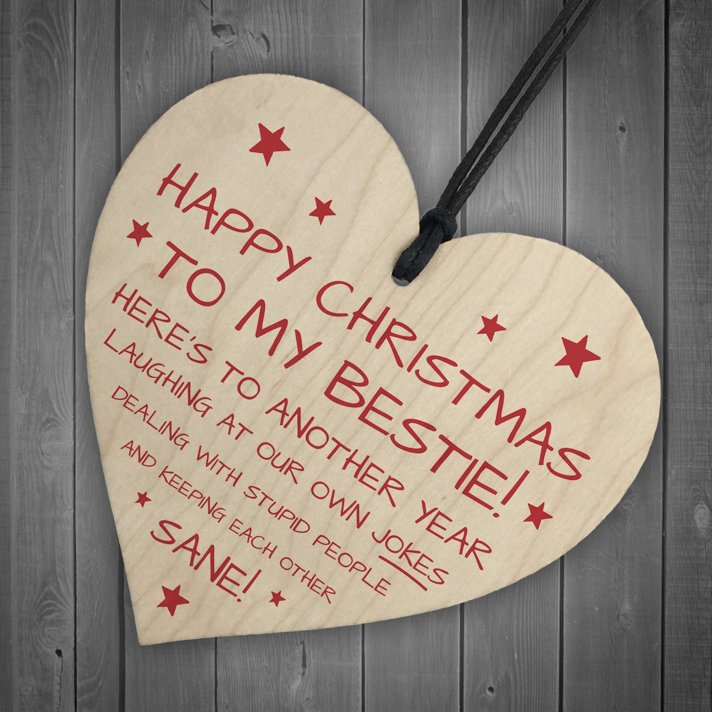 Happy Christmas To My Best Friend Novelty Friendship Gift