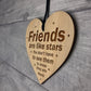 Friendship Heart Engraved Plaque Best Friend Sister Birthday
