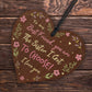 Best FRIEND Sister Gifts Wooden Hanging Heart Birthday Gift