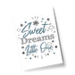 New Baby Gift Nursery Print For Baby Boy Girls Bedroom Decor