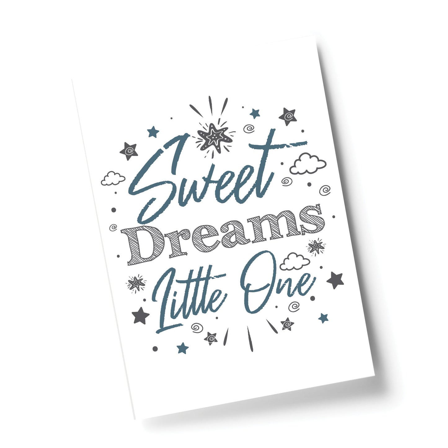 New Baby Gift Nursery Print For Baby Boy Girls Bedroom Decor