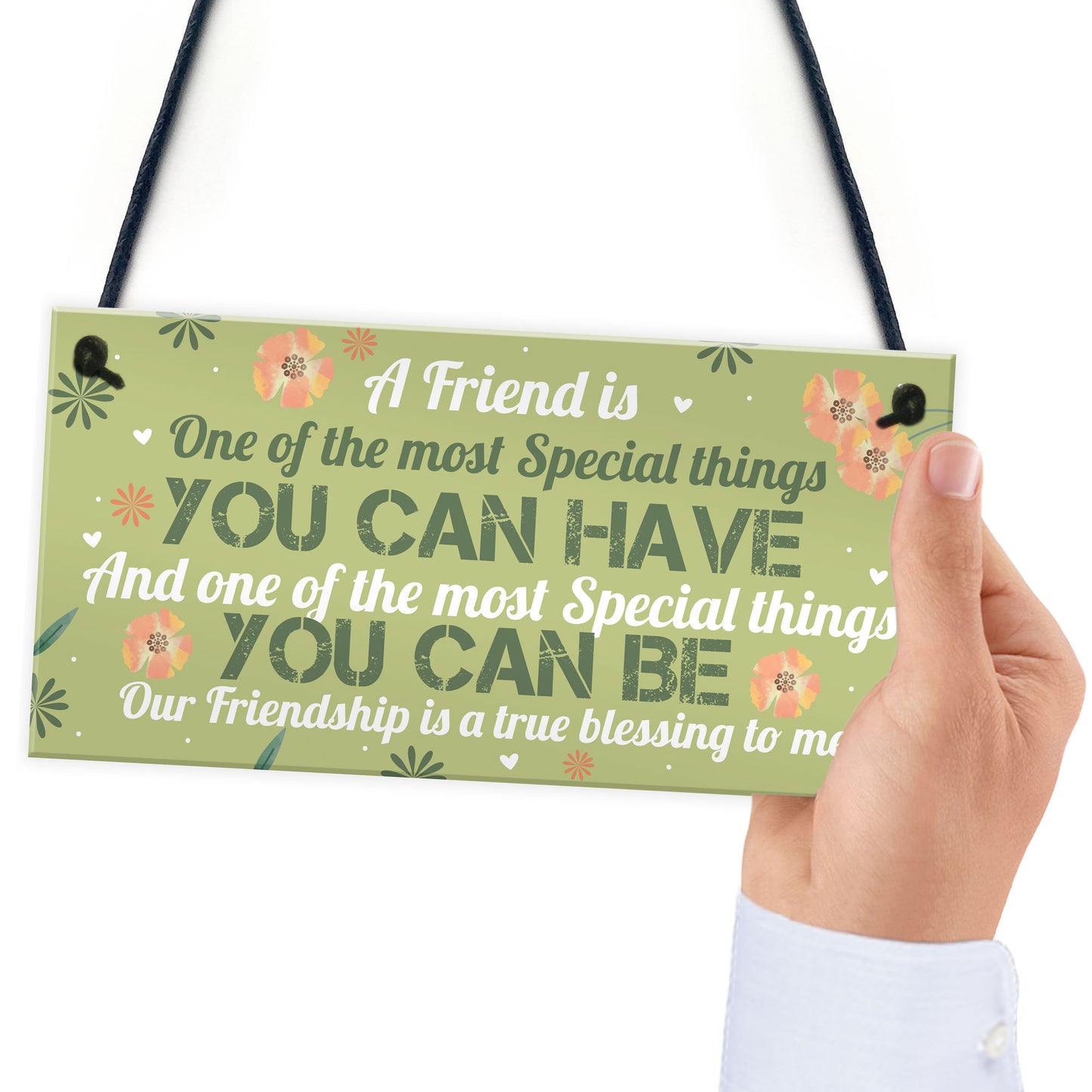 Special Thankyou Gift Friendship Plaque Love Sign Birthday Gift