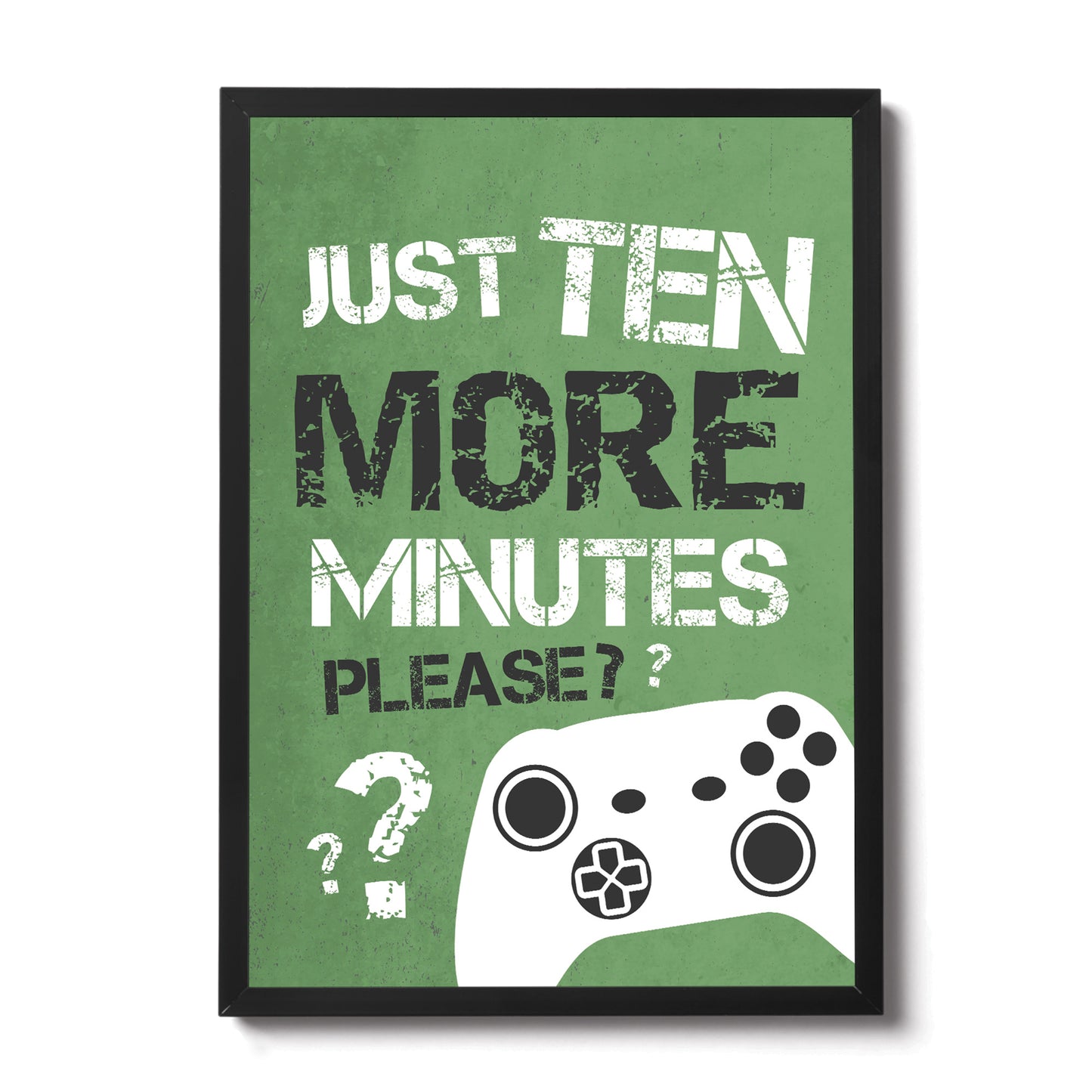 FRAMED Boys Bedroom Sign Gaming Sign Print For Wall Gamer Gift