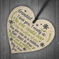 Cute Fathers Day Gift For Grandad Wooden Heart Grandad Gifts