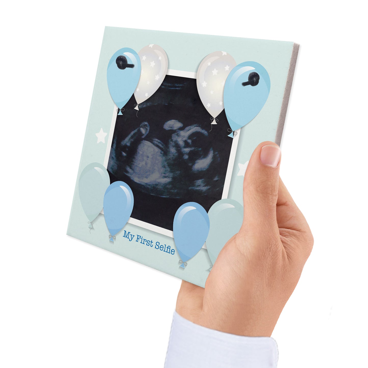 Baby Gift Square Ultrasound MY FIRST SELFIE Baby Newborn Gift