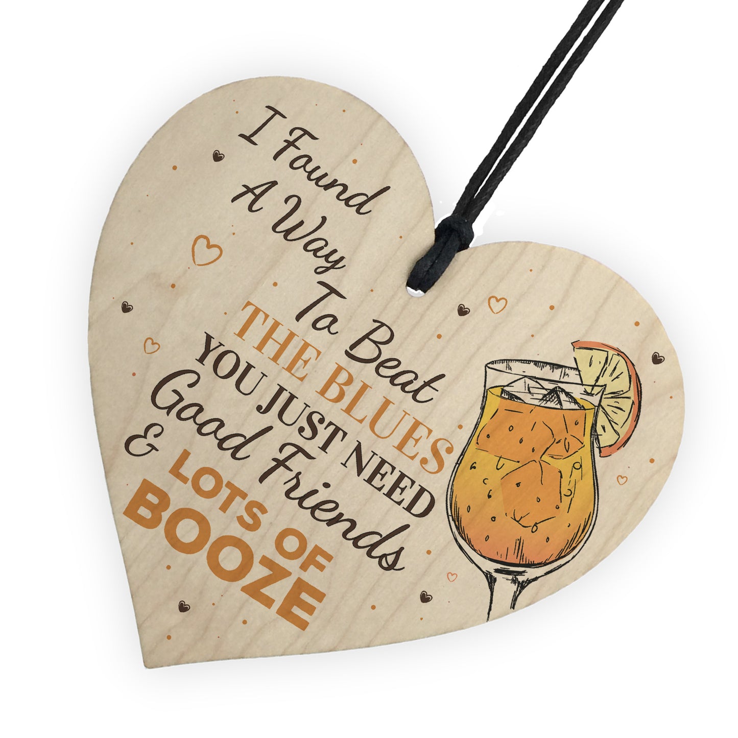 Gift For Her Friendship Heart Alcohol Man Cave Best Friend Gift