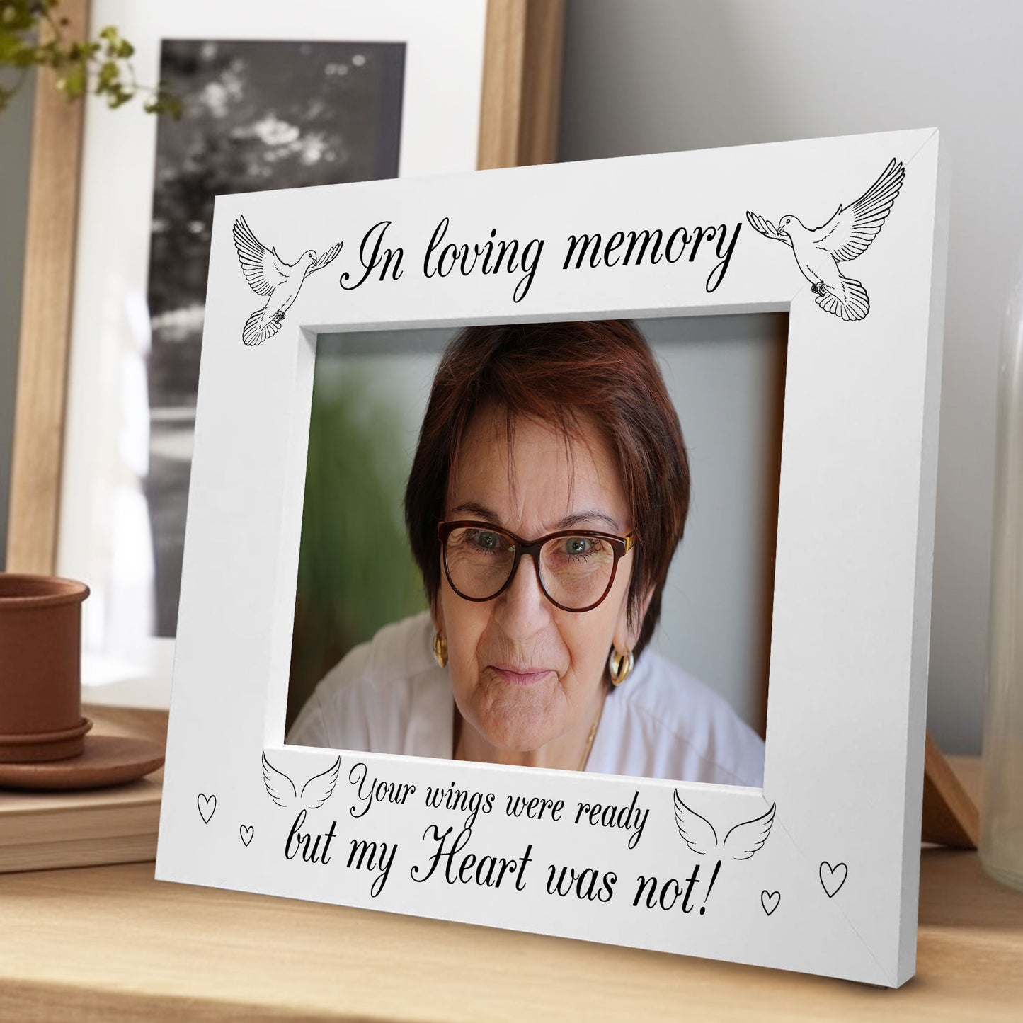 Mum Dad Nan Grandad Daughter Son Memorial Remembrance Frame