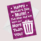 Funny Lockdown Mothers Day Card For Mum Novelty Card For Her