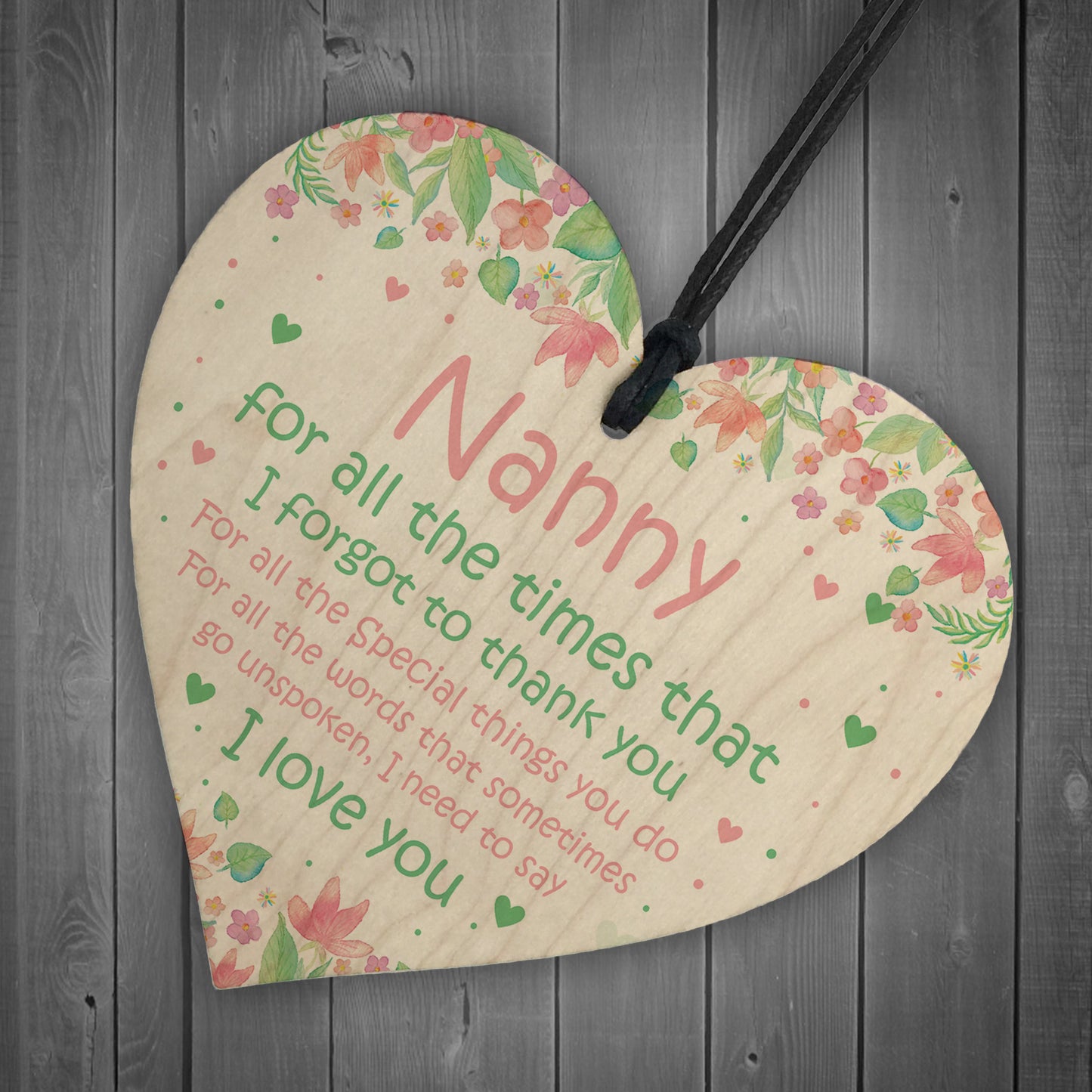 Personalised Gift For Nan Nanny Nana Birthday Christmas Gift