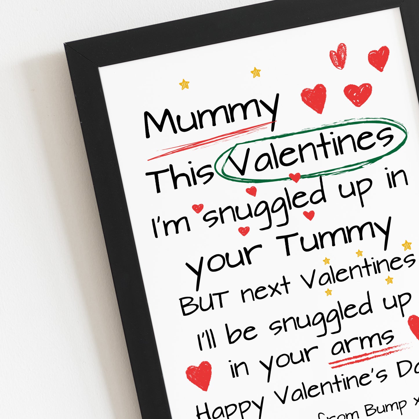Mummy To Be Gifts For Valentines Day Gift From Bump Gift For Mum