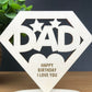 Dad Gift Plaque Birthday Gift For Dad Standing Plaque Gift