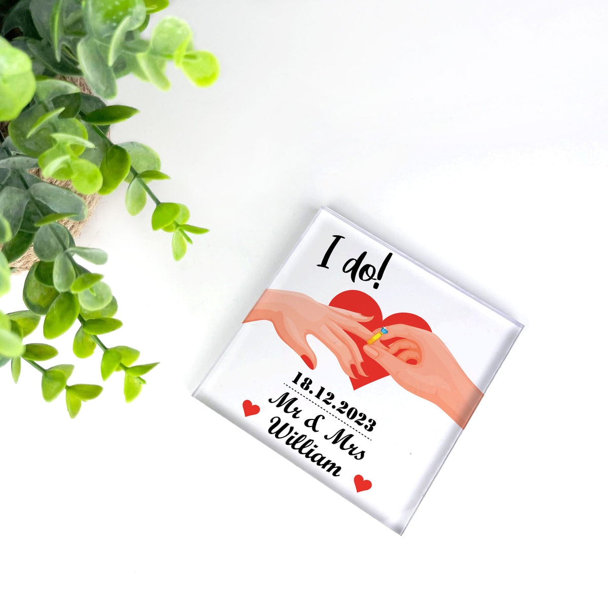 I Do Gifts Marriage Sign Gifts For Couple Personalised Wedding