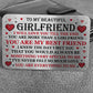 Beautiful Girlfriend Gift For Valentines Day Anniversary Card