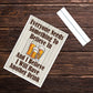 Funny Humour Bar Signs For Home Bar Standing Plaque Alcohol Beer