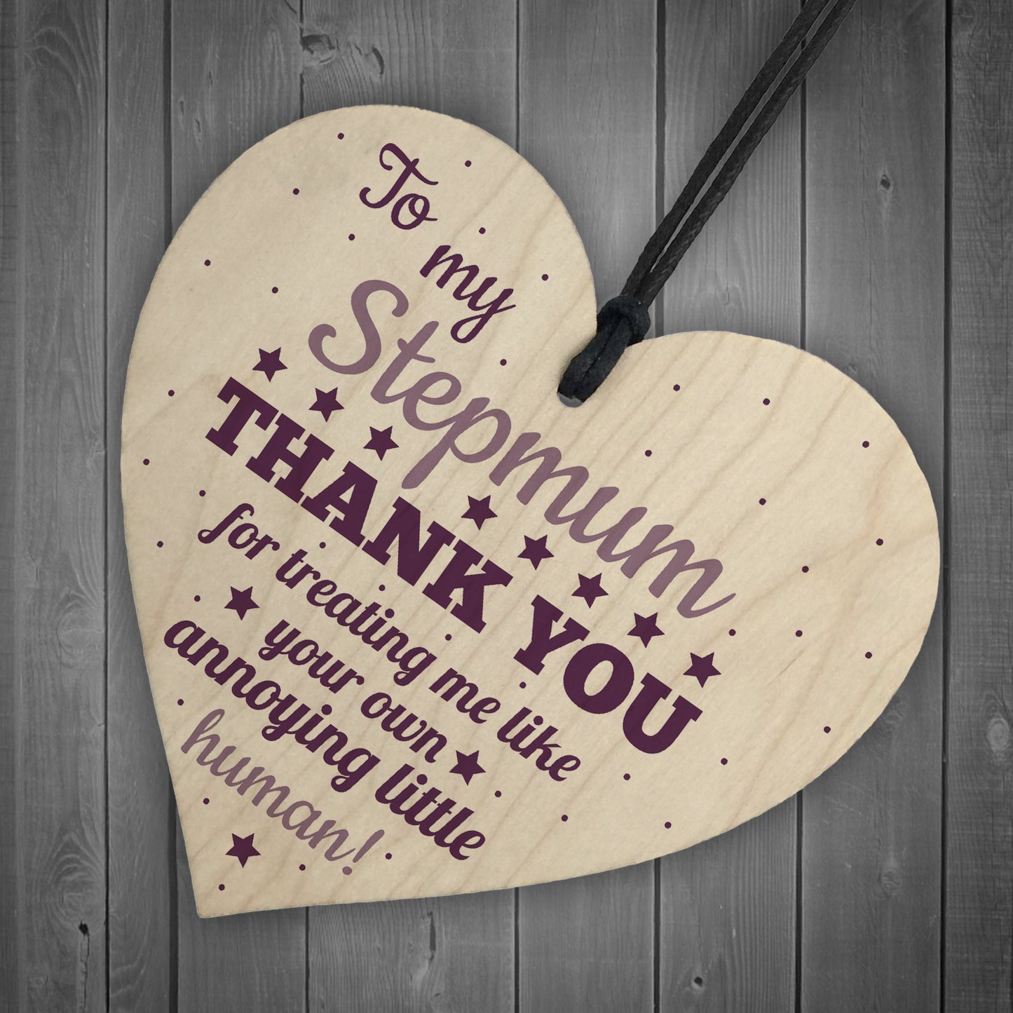 Handmade Stepmum Gift Novelty Plaque Gifts For Mum Mummy