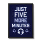 Blue Gaming Poster Framed Gift For Boys Bedroom Games Room