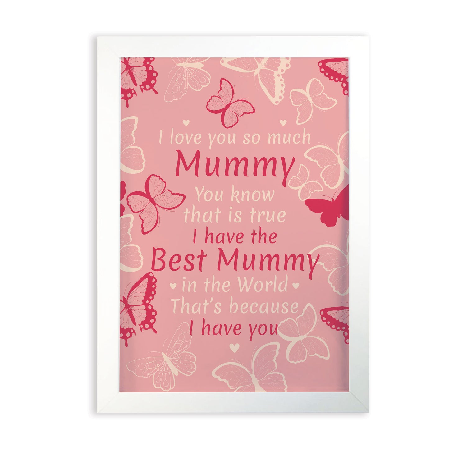 Christmas Birthday Gifts For Mummy From Daughter Son Framed