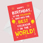 Birthday Card For Work Colleague Funny Birthday Card For Him Her