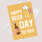 Funny Birthday Card For Dad Uncle Brother Son A6 Card Beer Card