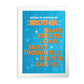 Brother Poem Gift For Christmas Birthday Framed Print Gift