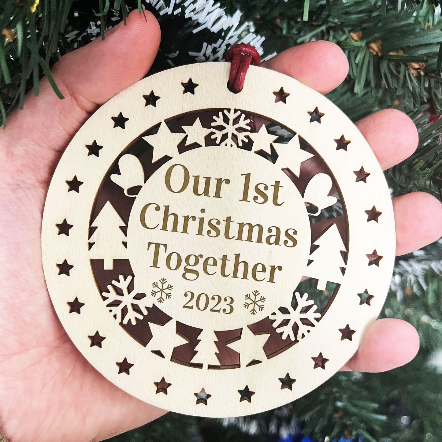 Christmas Decoration For 1st Christmas Together Keepsake