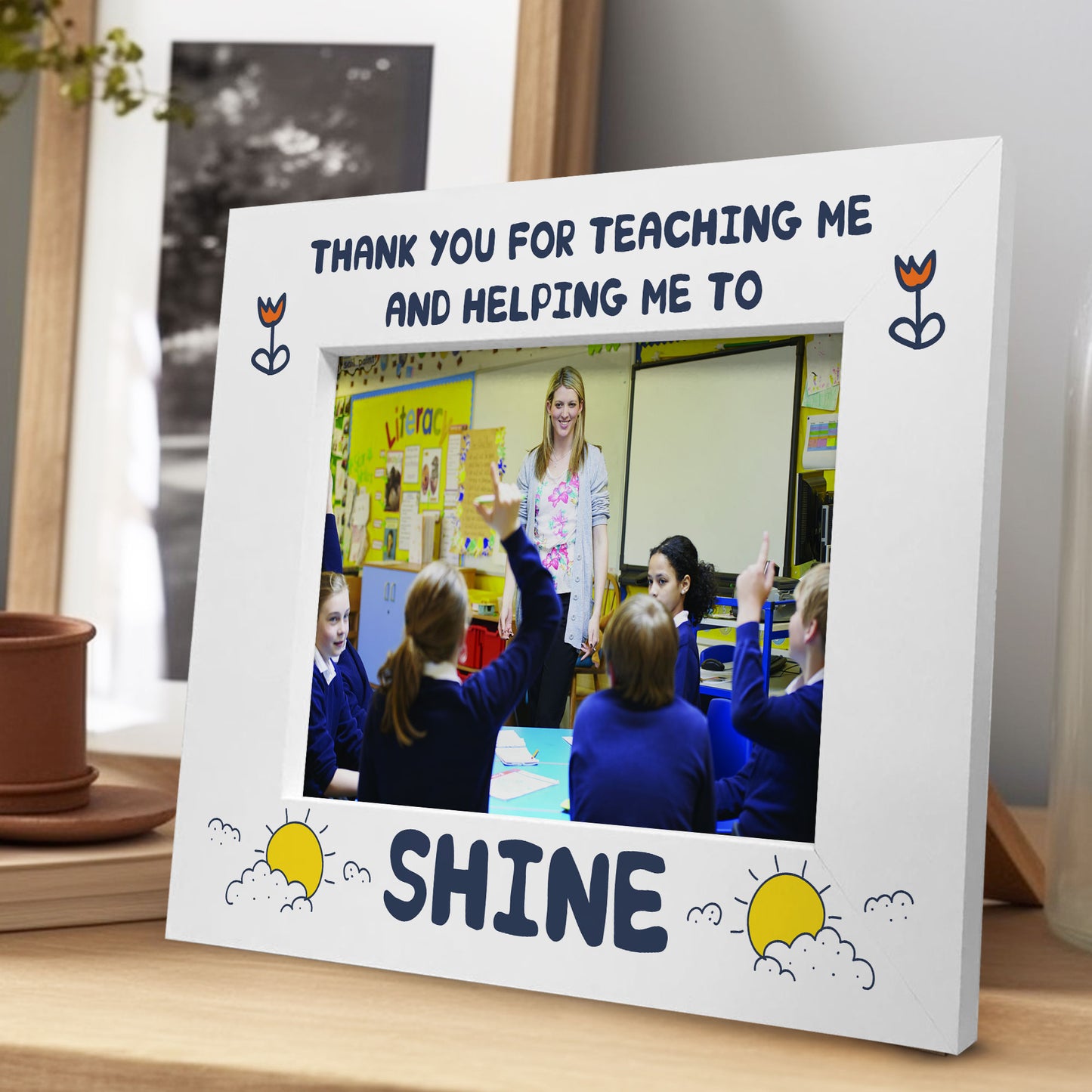 Thank You Gift For Teacher HELPING ME SHINE Leaving Nursery
