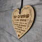 Grandad Gifts Birthday Engraved Heart Grandad Christmas Gift