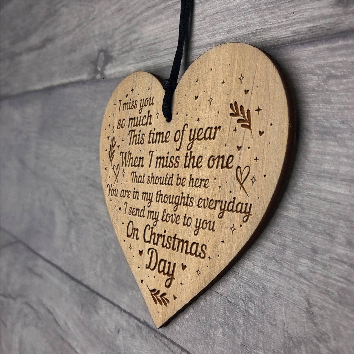 Beautiful Memorial Bauble For Mum Dad Nan Grandad Christmas