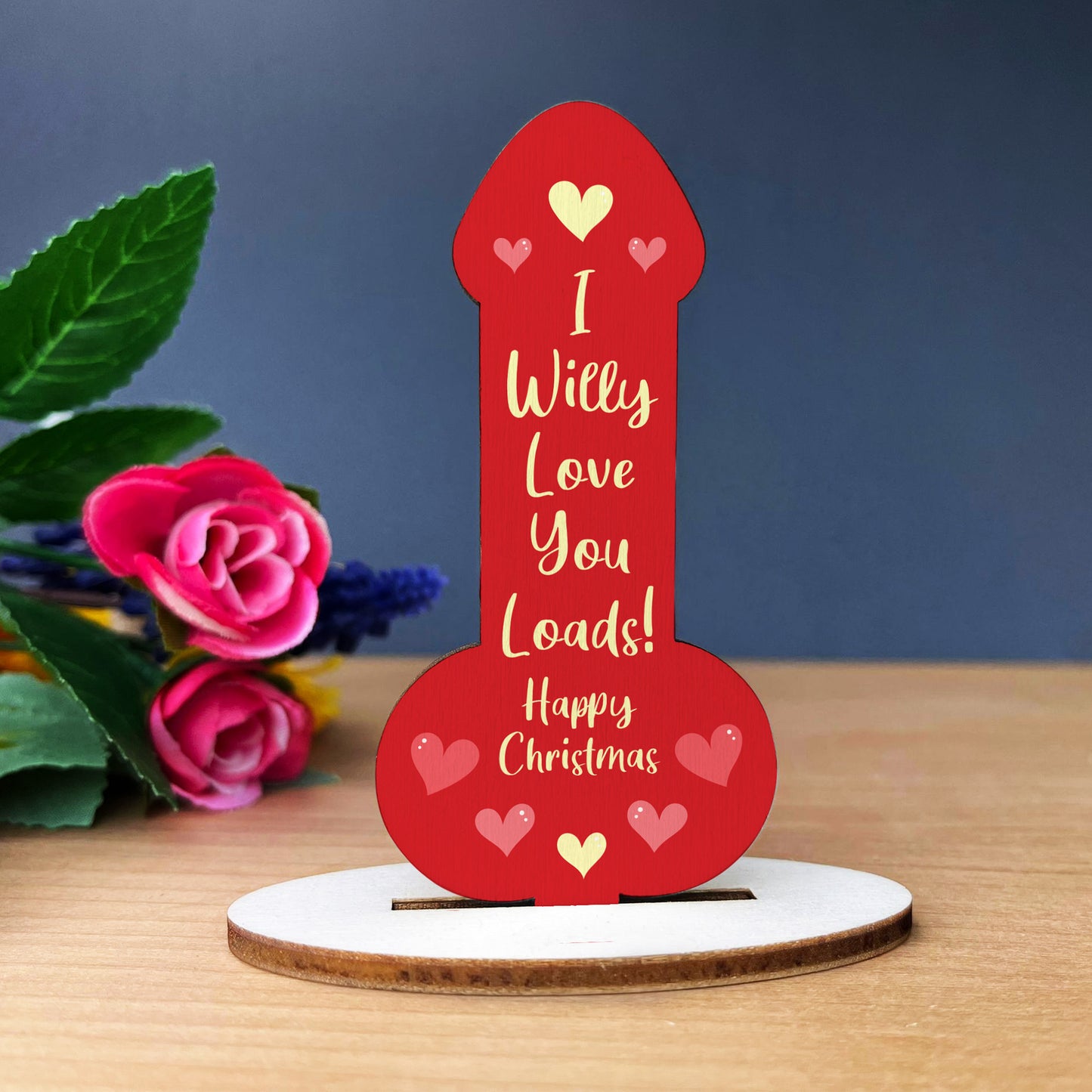 Girlfriend Boyfriend Christmas Gift Funny Plaque For Friend Him