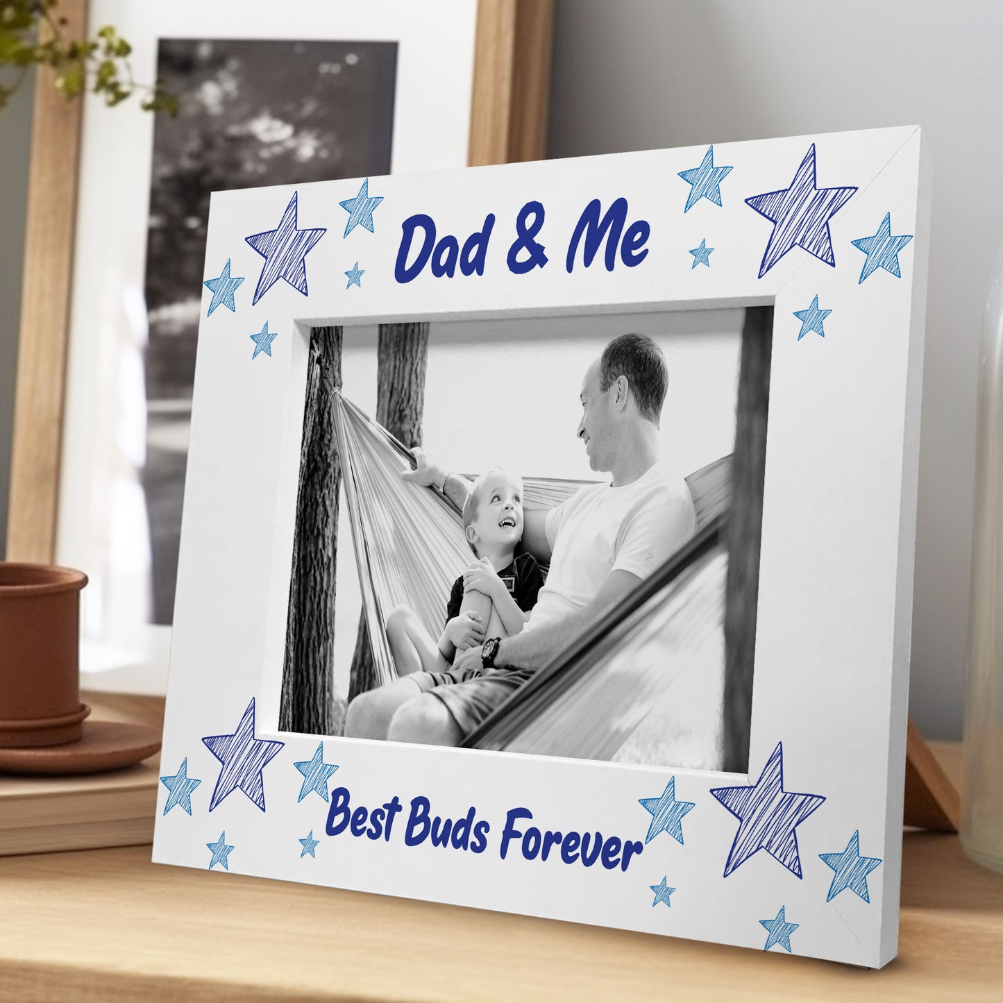 Dad And Me Photo Frame Dad Birthday Gifts Or Fathers Day Gift